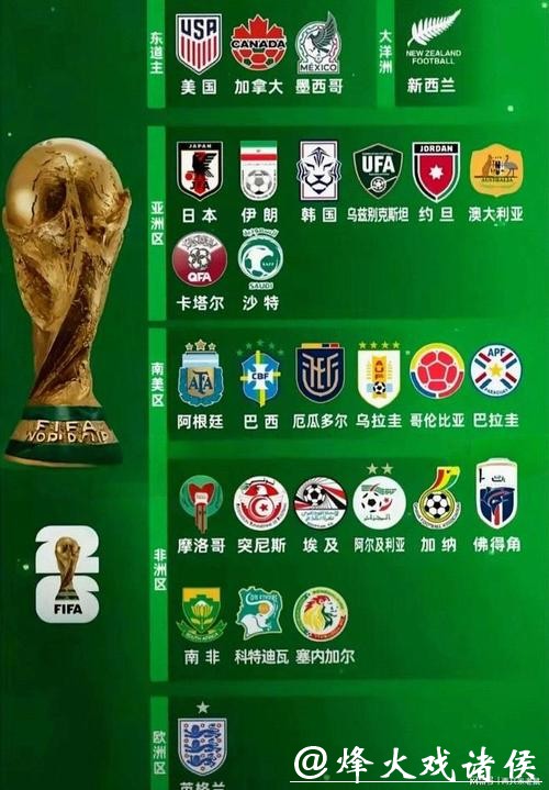 2026世界杯参赛球队名单解析